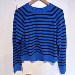 Banana Republic Cropped Striped Sweater
